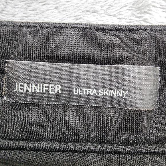 Kut from the Kloth Jeans Womens 2 Black Jennifer Ultra Skinny Low Rise Stretch - Picture 8 of 16